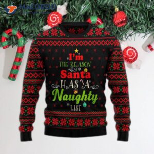 The Reason Santa Has A Naughty List Is An Ugly Christmas Sweater.