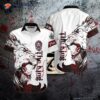 The Red Alpha King Lion Hawaiian Shirts