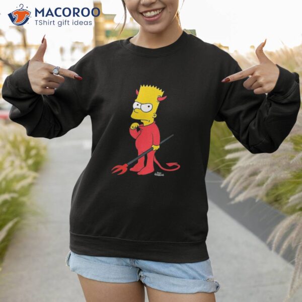 The Simpsons Bart Devil Suit Treehouse Of Horrors Halloween Shirt