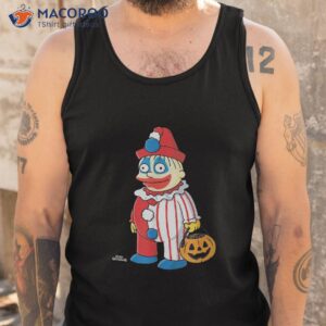the simpsons ralph clown treehouse of horror halloween shirt tank top