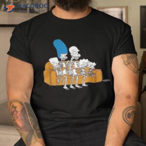 the simpsons skeletons treehouse of horror couch gag shirt tshirt