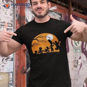 the simpsons treehouse of horror halloween spooky sunset shirt tshirt 1