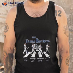 The Tampa Bay Rays Yandy Diaz Wander Franco Randy Arozarena Brandon Lowe Abbey Road Signatures Shirt 3 the tampa bay rays yandy diaz wander franco randy arozarena brandon lowe abbey road signatures shirt tank top