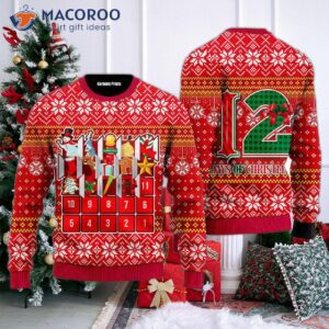 The Twelve Days Of Christmas Ugly Sweater