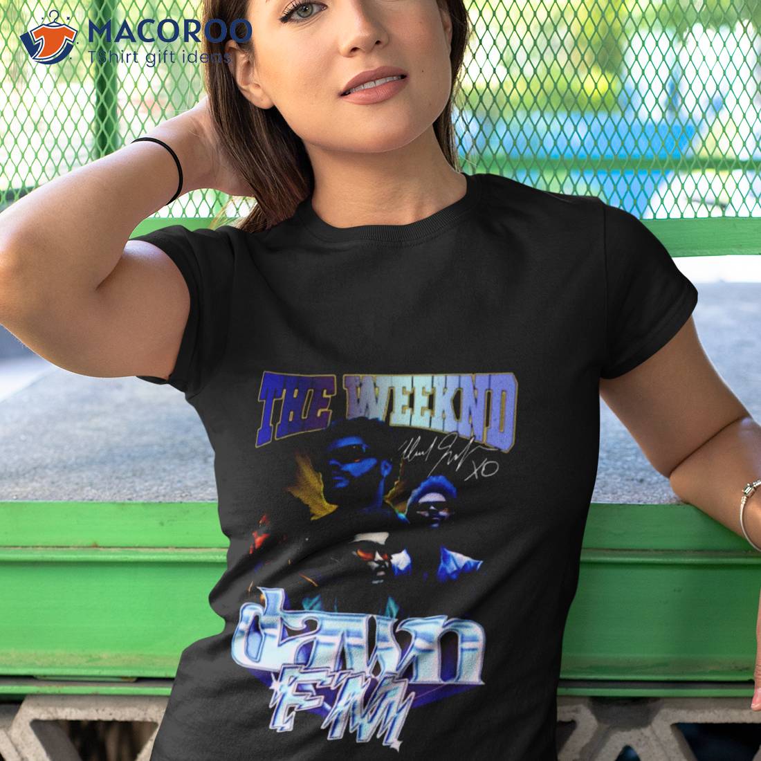 The Weeknd Dawn Fm Signature 2023 Shirt The Weeknd Dawn Fm Signature 2023 Shirt