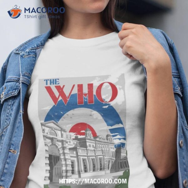 The Who July 16 2023 Bristol Uk Event Poster Shirt