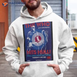 The Who July 6 2023 Craven Park Stadium Poster Shirt