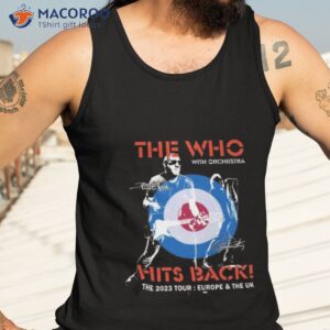 the who with orchestra hits back the 2023 tour europe the uk signatures shirt tank top 3