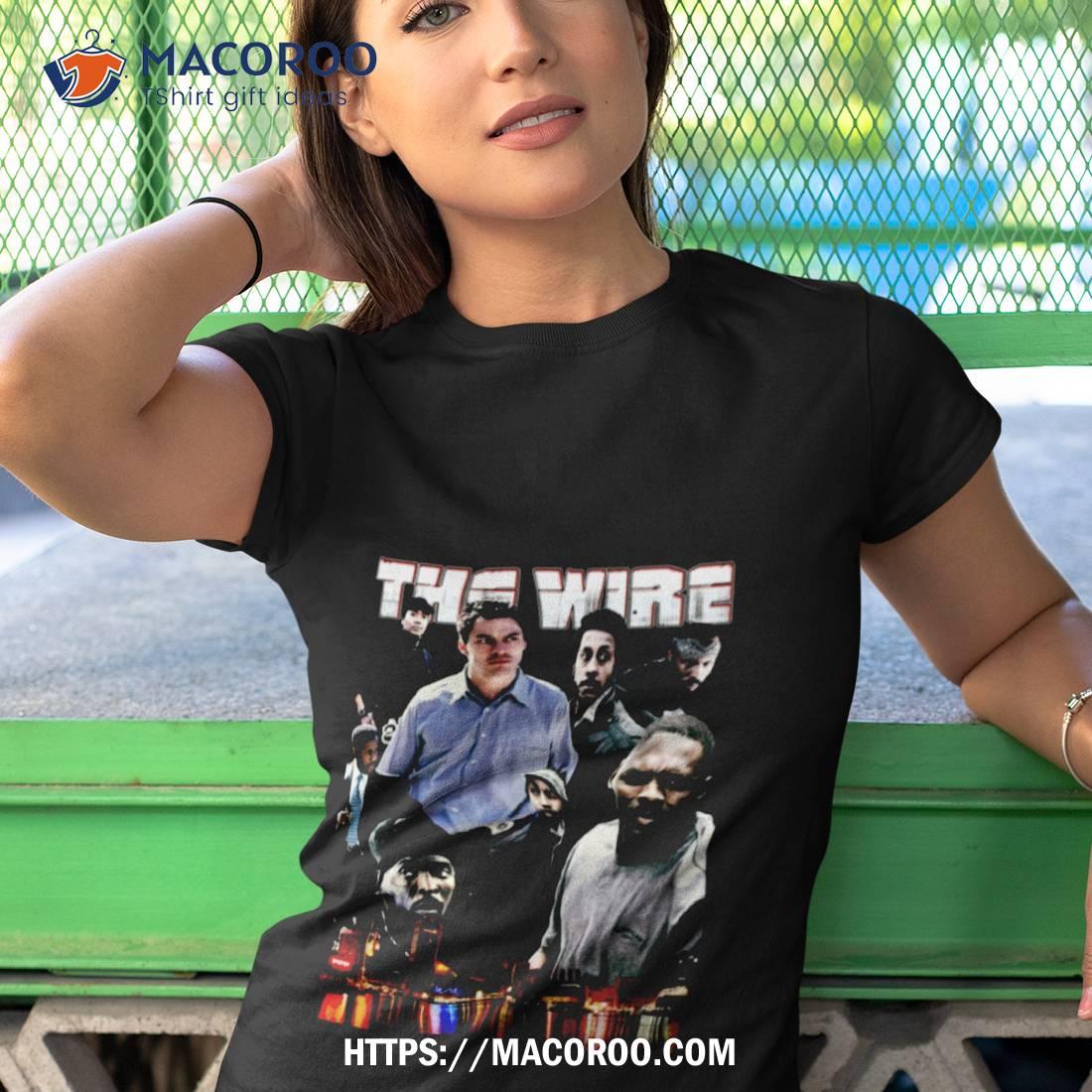 The Wire Baltimore Skyline Collage Shirt The Wire Baltimore Skyline Collage Shirt