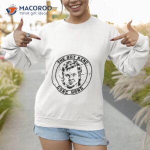 theo von white logo shirt sweatshirt