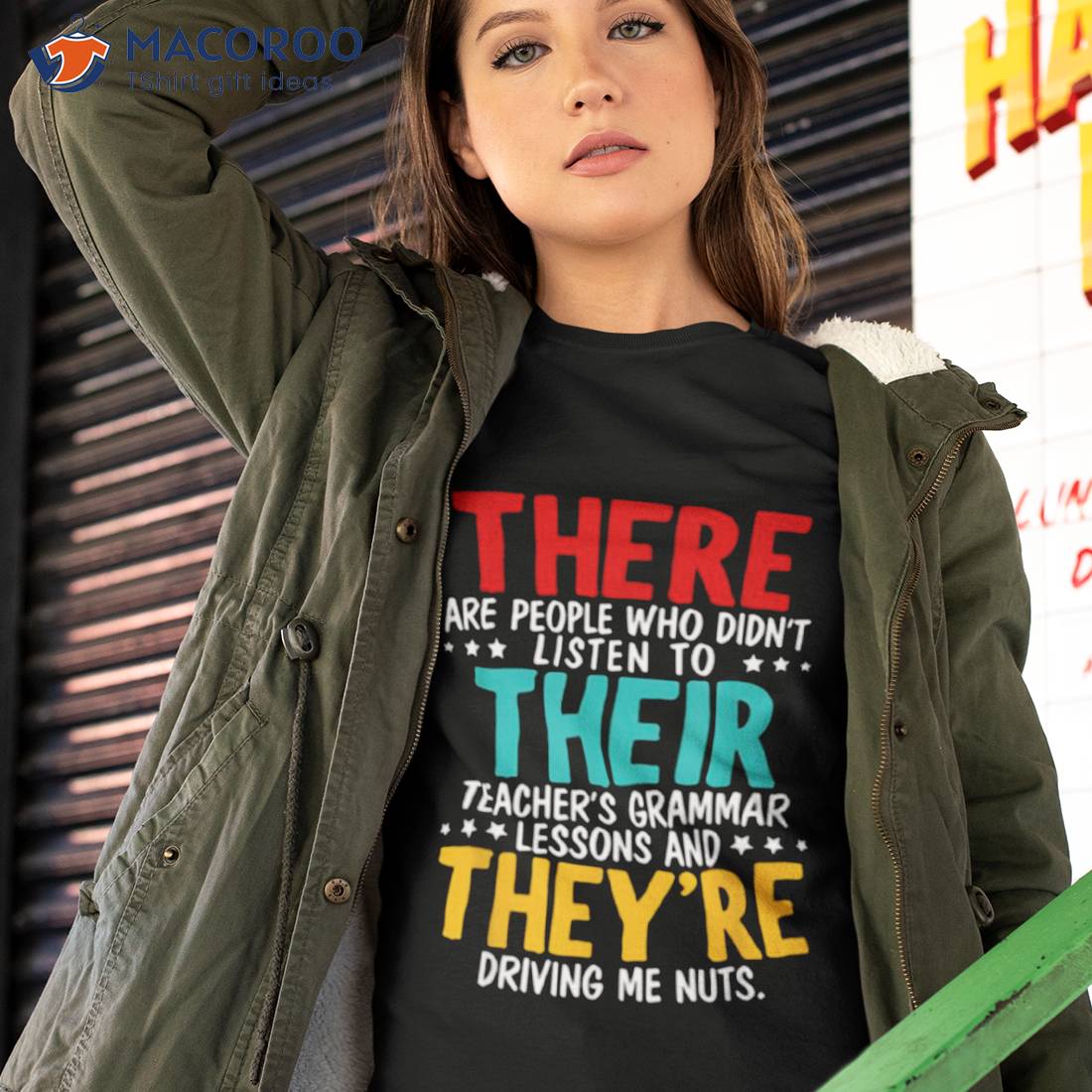 There Their They’re Grammar Nazy Proper English Writing The Police Rock Band Shirt There Their They’re Grammar Nazy Proper English Writing The Police Rock Band Shirt