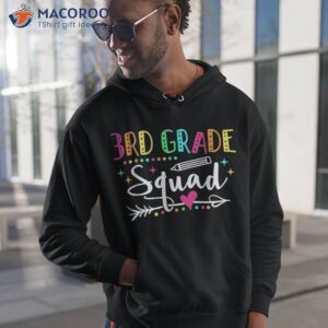 third grade squad back to school 3rd teacher student shirt hoodie 1