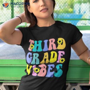 Third Grade Vibes 3rd Retro Teacher Back To School Shirt