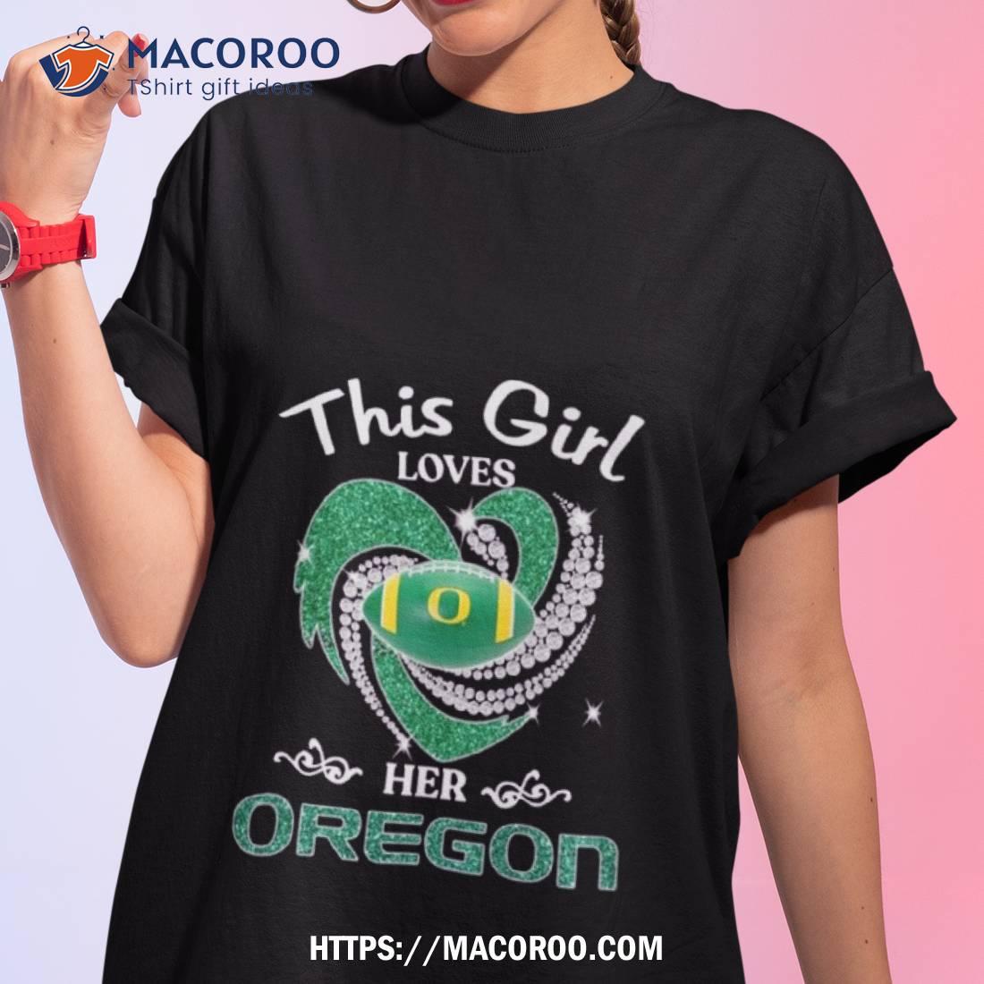 This Girl Loves Her Oregon Duck Logo Heart Diamond 2023 Shirt This Girl Loves Her Oregon Duck Logo Heart Diamond 2023 Shirt