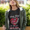 This Girl Loves Her Utah Utes Heart Diamond 2023 Shirt