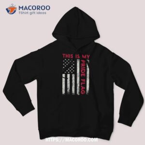 This Is My Pride Flag Usa American 4th Of July Patriotic Shirt