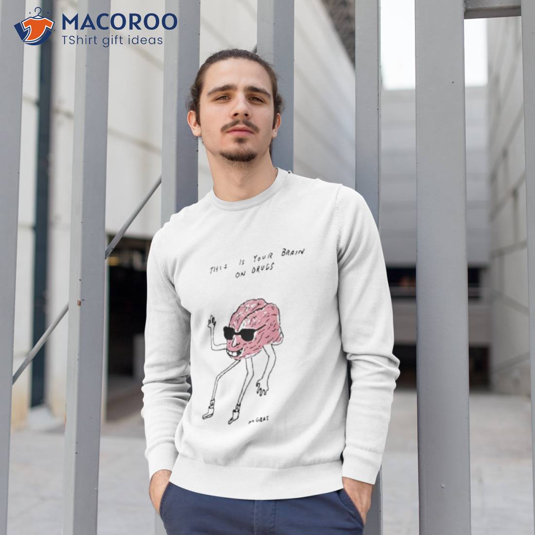 This Is Your Brain On Drugs Mgray Shirt This Is Your Brain On Drugs Mgray Shirt