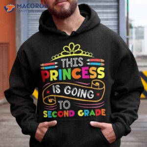 This Princess Is Going To Second Grade Girls Back School Shirt