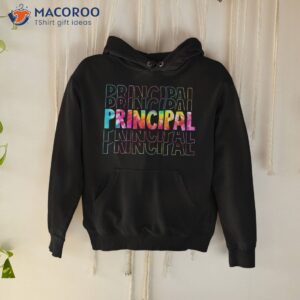 Tiedye Principal Life Teacher Appreciation Back To School Shirt