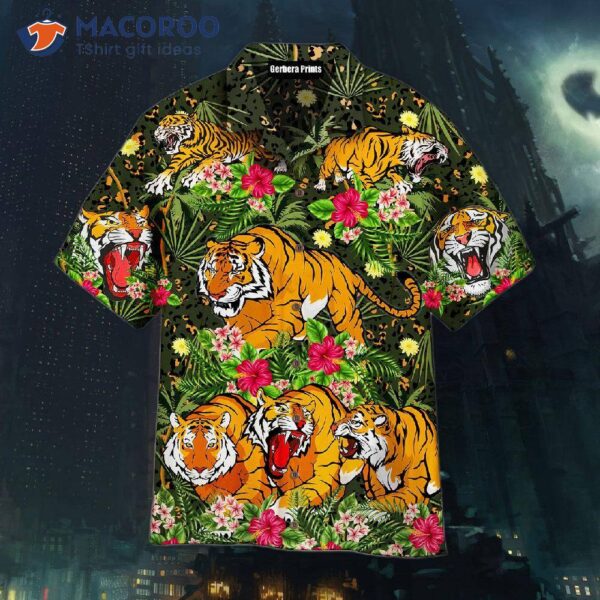 Tiger Tropical Hawaiian Shirts