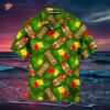 Tiki Masks, Hibiscus Flowers, Tropical Summers On Paradise Beaches, And Green Hawaiian Shirts.