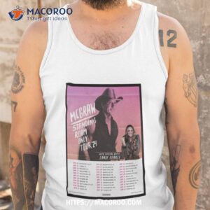 tim mcgraw standing room only tour 2024 photo poster design shirt tank top