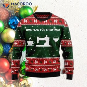 Time Plan For Sewing An Ugly Christmas Sweater