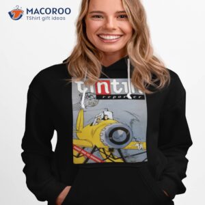 tintin reporter game design cartoon shirt hoodie 1