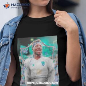 To Al Ahli Allan Saintmaximin Signature Photo Design Shirt