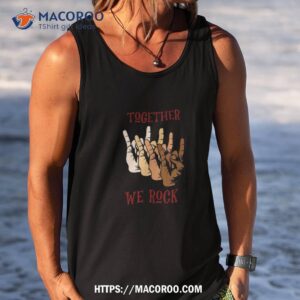 together we rock shirt tank top