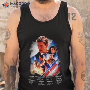 tom cruise mission impossible signatures 2023 shirt tank top