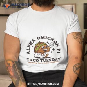 Top Alpha Omicron Pi Taco Tuesday Shirt
