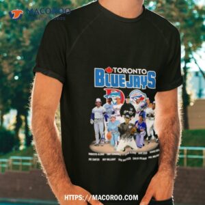 Toronto Blue Jays World Series Champions Legends Signatures Shirt