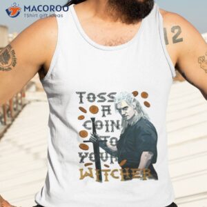 toss a coin the witcher shirt tank top 3