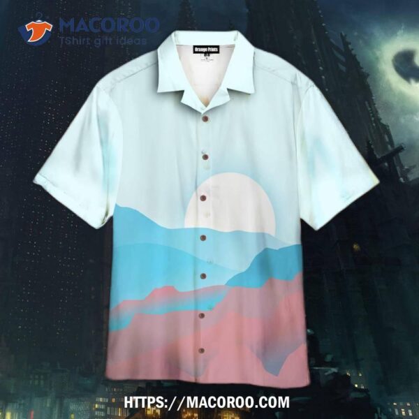 Trans Pride Sunrise Hawaiian Shirt