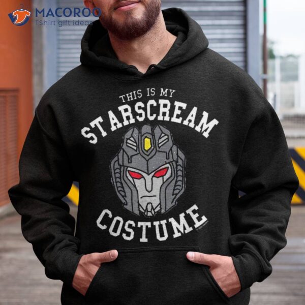 Transformers Halloween This Is My Starscream Costume Shirt