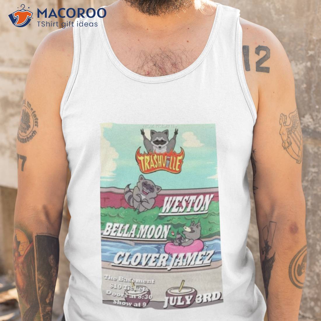 Trashville Feat. Weston Bella Moon And Clover Jamez June 3rd 2023 Nashville Shirt Trashville Feat. Weston Bella Moon And Clover Jamez June 3rd 2023 Nashville Shirt