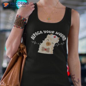 trauma llama nurse wound care shirt tank top 4