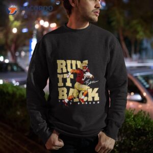trey benson official store run it back shirt sweatshirt