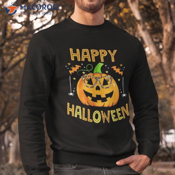 Trick Or Treat Halloween Funny Pumpkin Happy 2023 Shirt