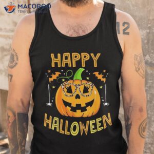 trick or treat halloween funny pumpkin happy 2023 shirt tank top
