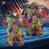 Trippy Hippie Mushroom Hawaiian Shirts