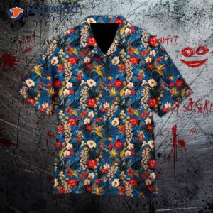 Tropical Hawaiian Flower Shirts