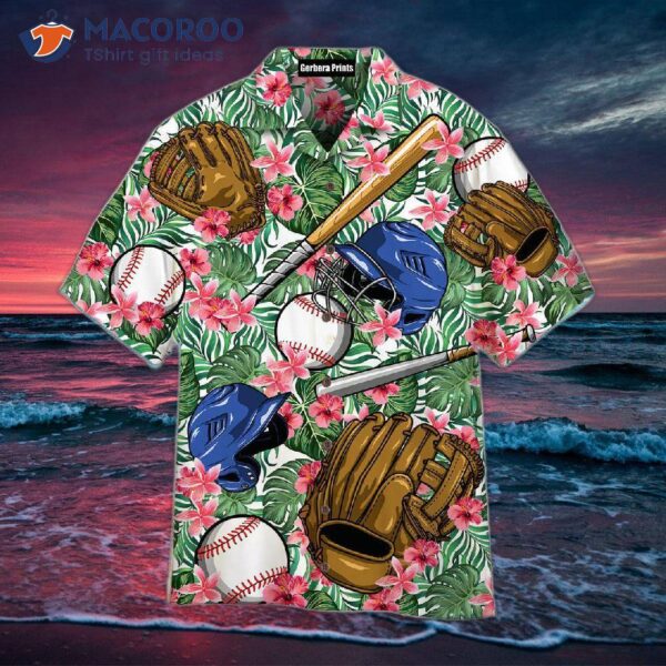 Tropical Hibiscus Flowers, Baseball Is My Life, Hawaiian Shirts