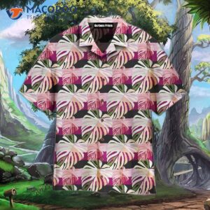 Tropical Leaf Seamless Pattern Hawaiian Shirts