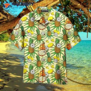 Tropical Pineapple, Red Dragon, Yellow, And Colorful Hawaiian Shirts
