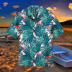 Tropically Amazing Coconut Palm Patterned Hawaiian Shirts