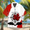 True North, Strong And Free Canada Hawaiian Shirts