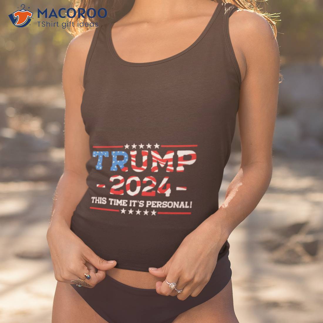 Trump 2024 This Time Its Personal President Shirt Tank Top 1