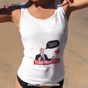 trump team right hole 2024 shirt tank top 2